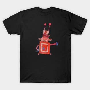 Robot red T-Shirt